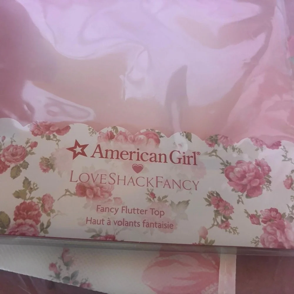 LoveShackFancy and jelly cat bashful pink tulip bunny lsf x ag dress
